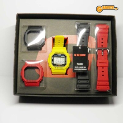 美品✨️G-SHOCK DWE-5600R-9JR　CASIO　交換ベルト付き G-SHOCK DWE-5600R-9JR カシオ デジタル腕時計 交換用バンド