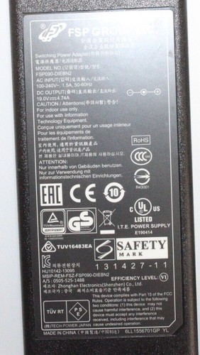 New NCR/FSP FSP090-DIEBN2 AC/DC Power Adapter 90W 19V 4.74A No Cord - Picture 3 of 3