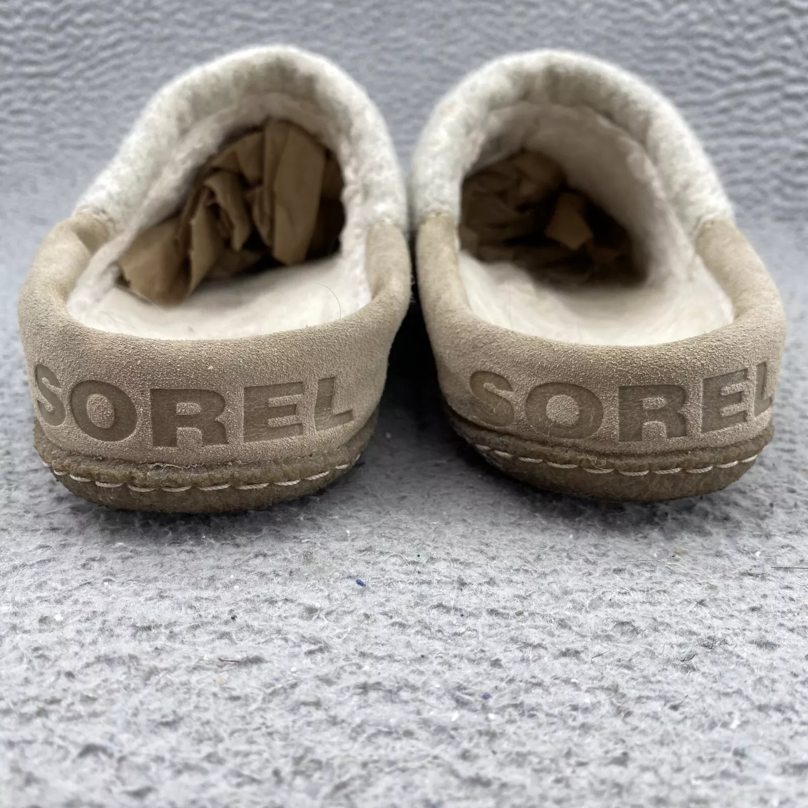 sorel slippers wool nakiska scuff fleece lined loungewear 