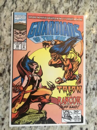 1992 Guardians of the Galaxy #23 NM- 9.2 Or Better L@@K Mark Texeira Art! - Afbeelding 1 van 12