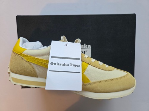 Onitsuka Tiger EDR 78 Trainers Ivory / Mustard / U.K. 7 - Brand New In Box - Picture 3 of 5