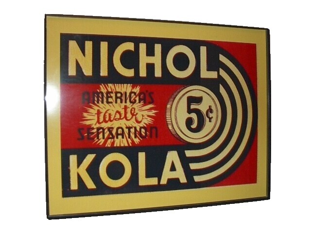 Nichol Kola Sign | eBay