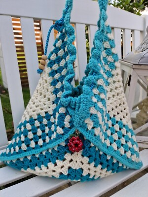 Hobo Handtasche Häkeltasche  Handarbeit - by tinkertime