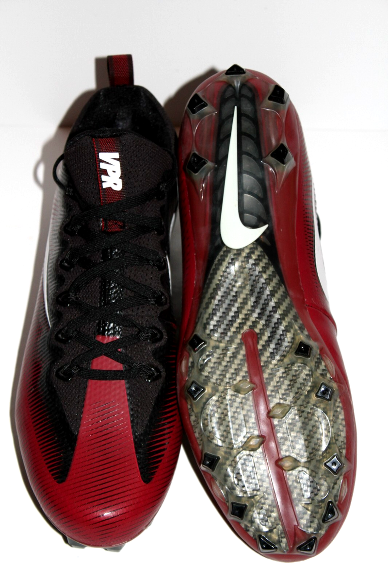 Nike Vapor Untouchable Pro Men\'s Size 16 Football Cleats Black Maroon 925423-601 NEW NIKE VAPOR UNTOUCHABLE PRO Football Cleats Mens 11  main image 2