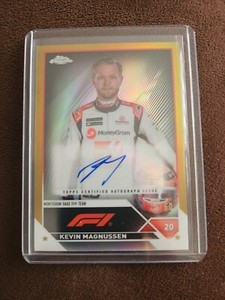 Kevin Magnussen 2023 Topps Chrome Formula 1 #CAC-KM Kevin Magnussen 2023 Topps Chrome Formula 1 #CAC-KM