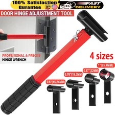 Door Hinge Adjustment Tool, 4 in 1 Residential Door Hinge Gap Adjusting Wrench