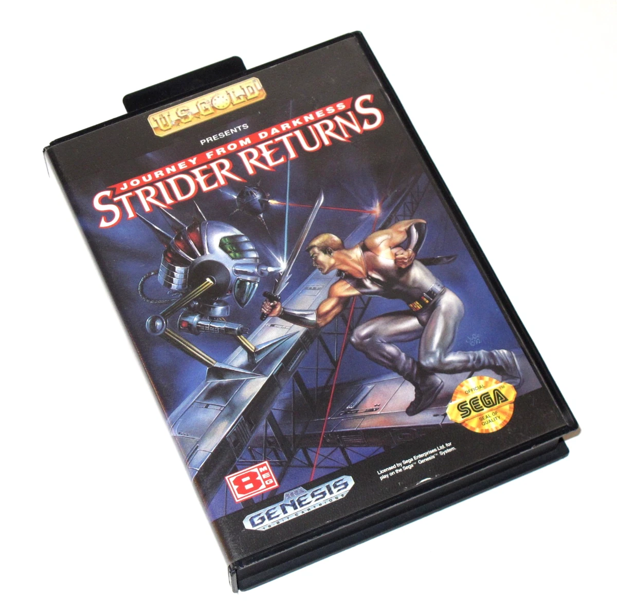 Strider Retourne Sega Game Gear PAL Cartouche Et Manuel Envoi