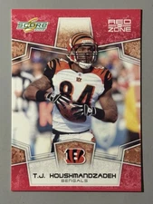 TJ Houshmandzadeh 2008 Score Red Zone Parallel /100 Rare SP Bengals #61