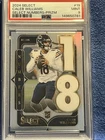 2024 Panini Select - Select Numbers Caleb Williams #19 Silver Prizm (RC) PSA 9