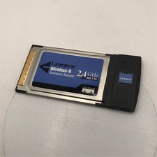 Linksys Wireless-B PCMCIA Type II Notebook Adapter 802.11b 11 Mbps WPC11 v4