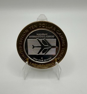 McCarran Airport Las Vegas Casino America the Beautiful Silver Strike .999