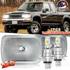 For Toyota Pickup 1982-1995 Truck Led Headlight Hi-lo Beam Head Lamps Pair