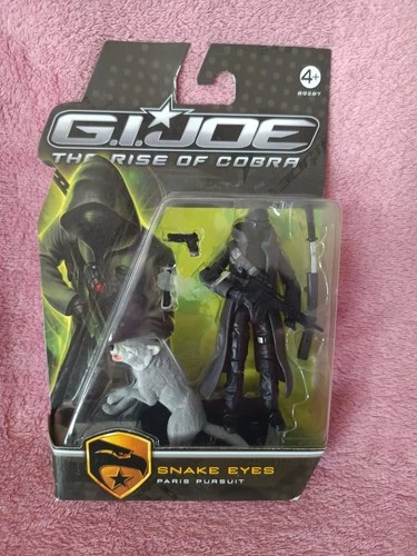 G.I.Joe The Rise of Cobra Snake Eyes Paris Pursuit by Hasbro