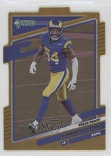 2021 Panini Donruss Press Proof Gold Die-Cut /25 Leonard Floyd #145