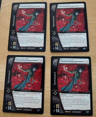 MARVEL VS TCG MMK-151 Nightmare - Dark Lord of Dreams Common X4