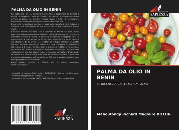Mahoutondji Richard Magloire Boton | Palma DA Olio IN Benin | Taschenbuch (2021)-image