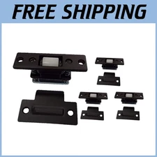 Adjustable Silent Roller Catch, Oil Rubbed Bronze, 4 Pack