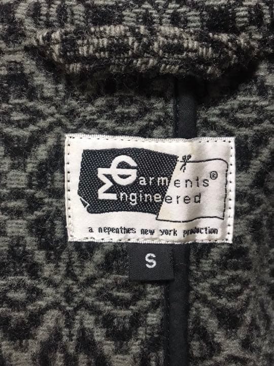 Engineered Garments Patterned Wool Nylong Jacket … - image 10