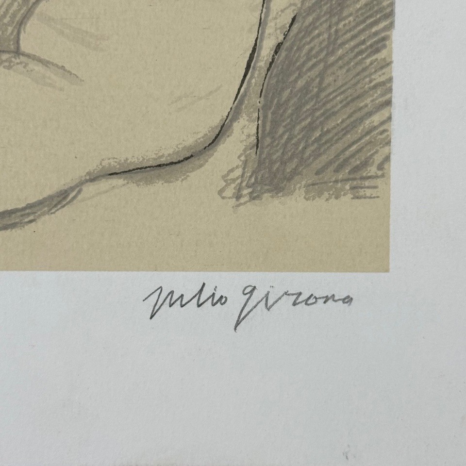 JULIO GIRONA. Engraving. Serigraphy / Cardboard. Contemporary Art. Cuban Art.