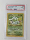 1999 Pokemon Base Set Unlimited Bulbasaur #44 PSA 9 MINT