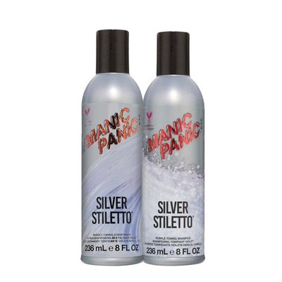 Manic Panic Silver Stiletto Shampoo 236ml Conditioner 236ml