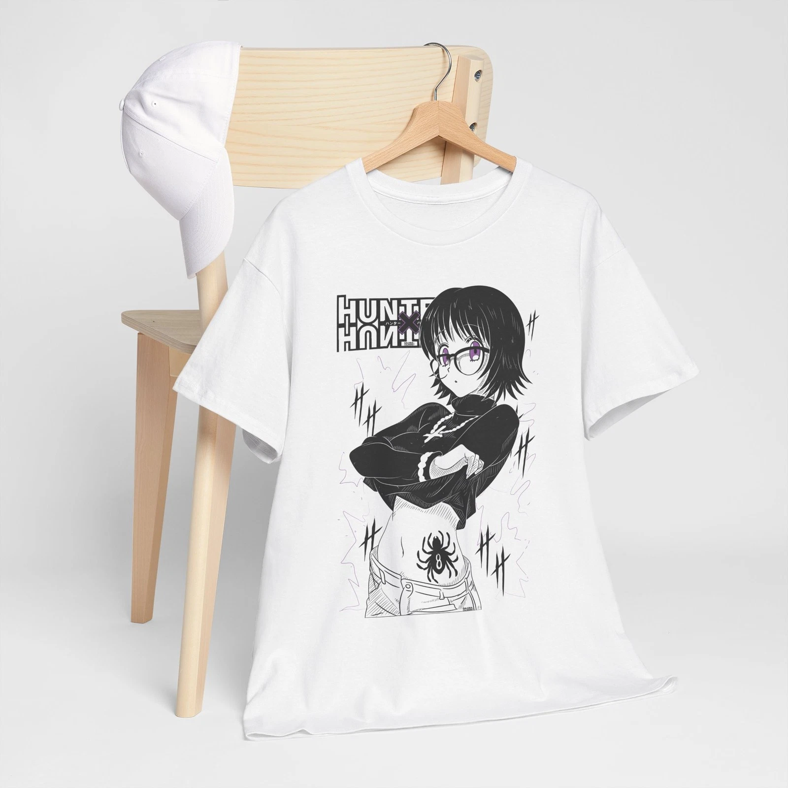 Chrollo Lucilfer T-Shirt xHunter HXH Anime Graphic Tee All Sizes