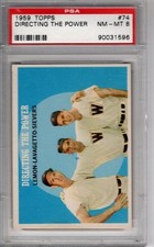 1959 Topps   #74 Directing the Power   PSA 8 Complete set being listed