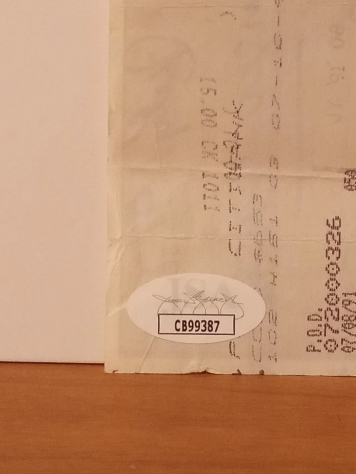 Charlie Gehringer Signed Personal Check JSA certified(CB99387) - Image 4 of 4