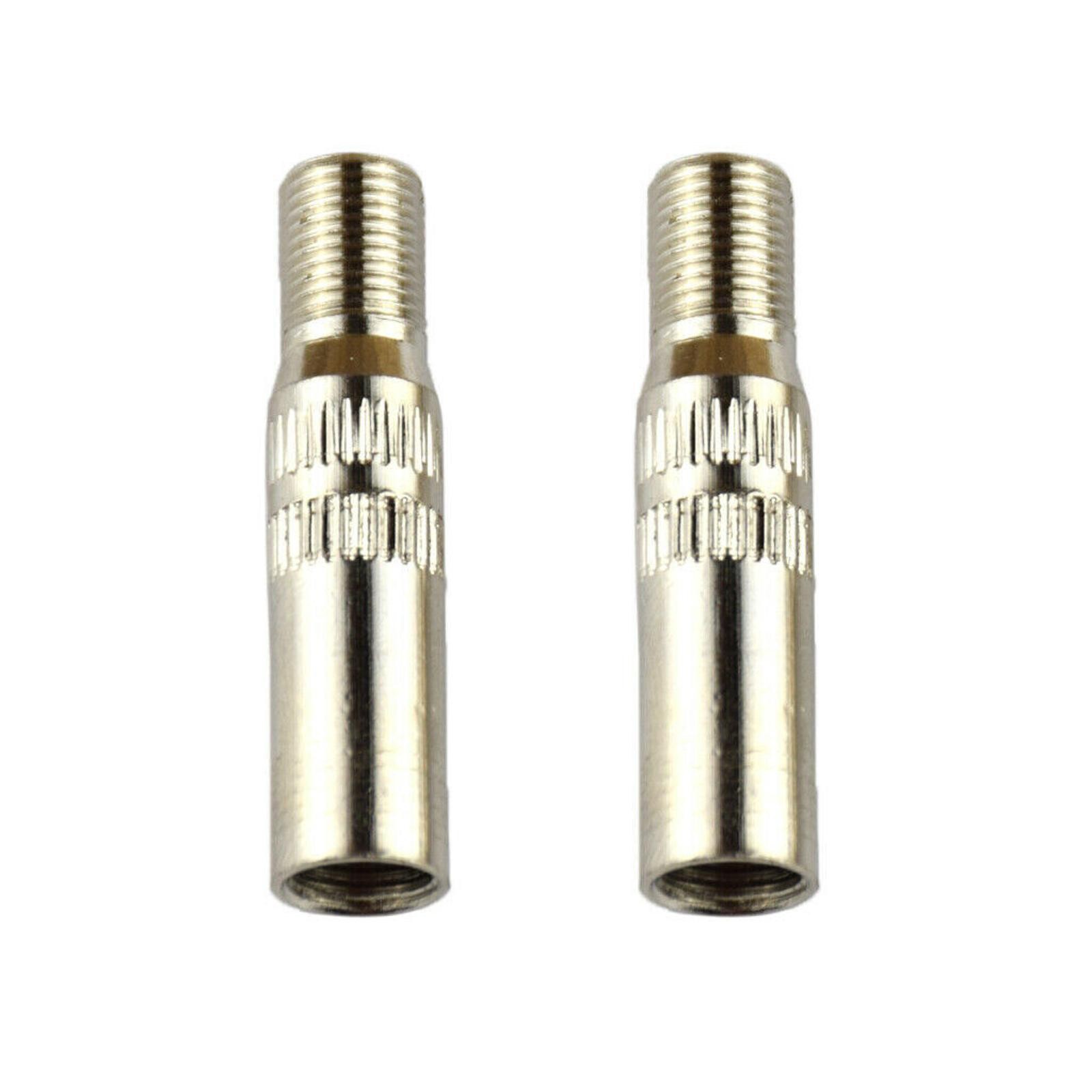 4PCS 39mm Chrome Tyre Wheel Valve Extension Caps Stem For Car Truck Van Parts thumbnail 6