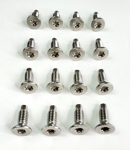 16 Ea Stainless Steel Door & Tailgate Torx Screws Fits 1976-1995 JEEP WRANGLER