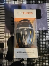 TikiTunes Bluetooth Speaker Ambient Light W/Adjustable 4' Pole  Ground Stake