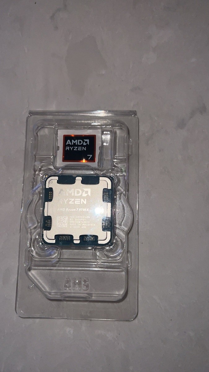 AMD Ryzen 7 9700X - Socket AM5 (Zen 5) 8-Core 16 Thread