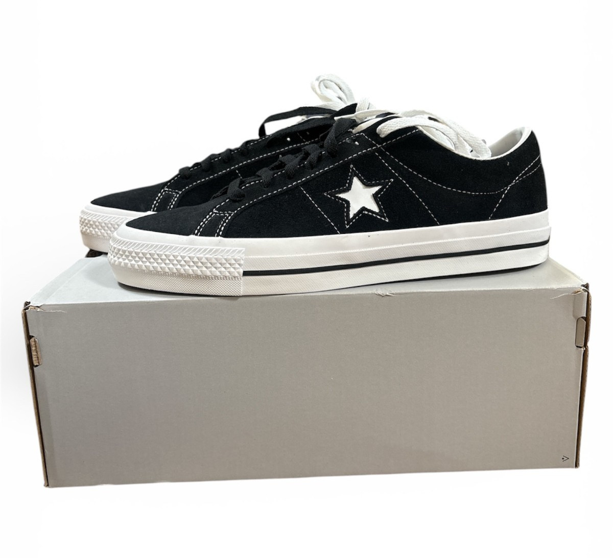 CONS Converse One Star Pro Ox - Men's Low Top Skate Shoes - Black thumbnail 2