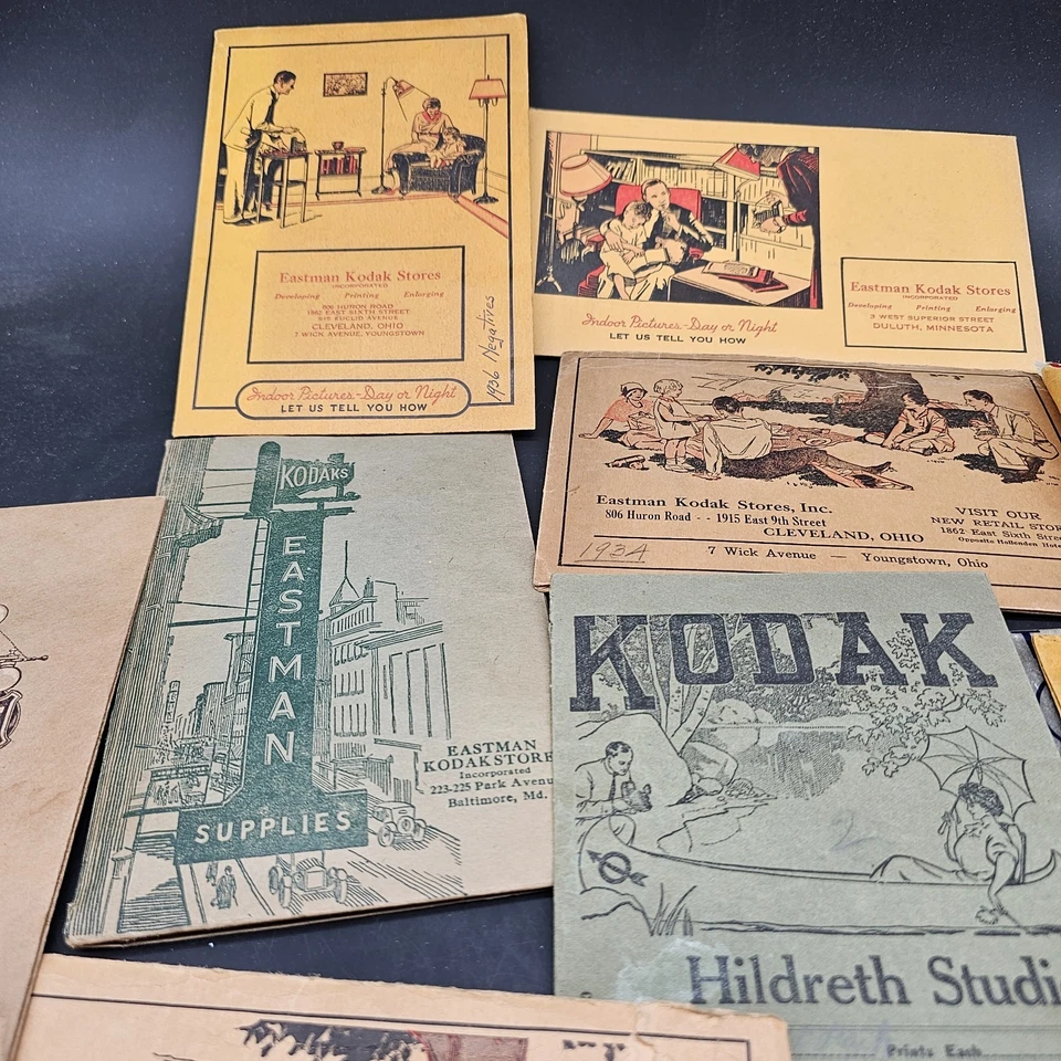 Sobres de película Kodak vintage sobres lote de 23 películas incluidas Foto 3 de 4