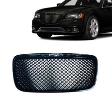 For 2011-2014 Chrysler 300300c Front Bumper Upper Grille Black Mesh Ch1200351