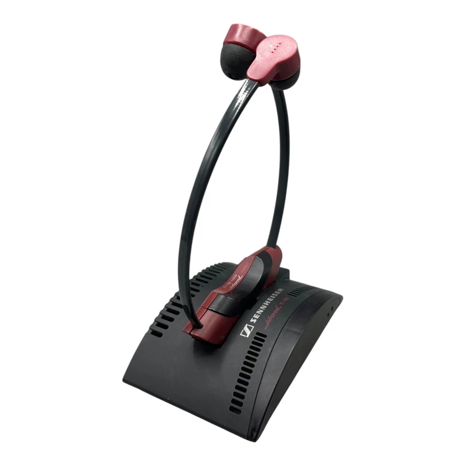 Sennheiser Infrared TI 150 RI 150 Mono Kopfhörer Set Ladestation Kopfbügel Ohr, Foto 4 von 5