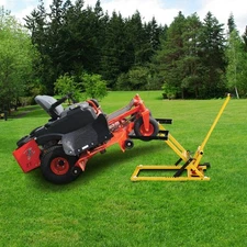 Heavy-Duty Lawn Mower Lift Jack for Tractors Zero-Turn Riding Lawn Mowers 500LBS