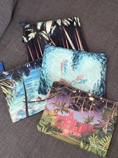 United Airlines Christie Shinn Amenity Kit Hawaii 2024 Set/4 - Bags Only