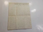 Civil War Letter Abraham Lincoln Ball 1864 Ratification Paducah Kentucky Signed