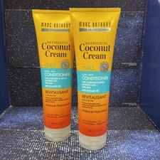 2x Marc Anthony True Professional Defrizzing Coconut Cream Conditioner 8.4FL OZ