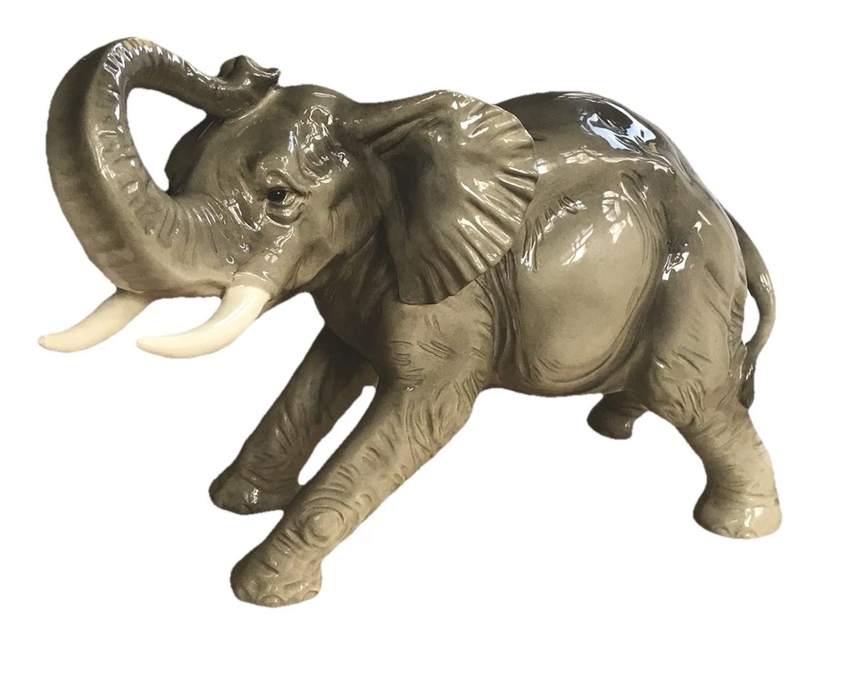 Große Kermaik Figur Elefant - Bild 2 von 4