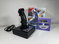 Vintage THRUSTMASTER Paramount Top Gun Flight Controller Joystick - Minty Cnd