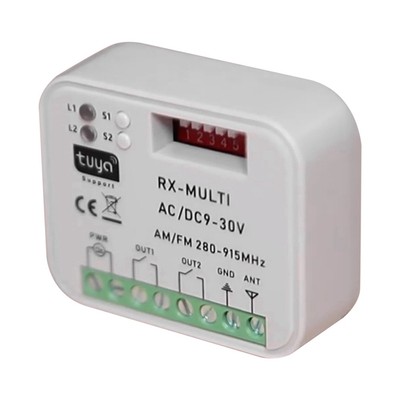 WiFi Universal Multi-Frequency Receiver Switch Remote Relay Tuya Garage1325