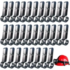 30 Hard Hat Accessories for Headlamp - Headlamp Hook, Helmet Clip, Easily Mou...