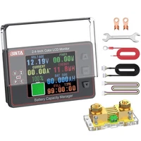 BINTA 500A Battery Monitor Shunt 8-100V 2.4 Inch Color Screen for Lifepo4 Lit...