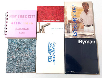 7 Pace Gallery Exhibition Catalog Lot Rauscheberg Ryman Pousette Tobey Samaras