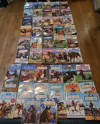 #ad Large Lot of 50 Thoroughbred Series Paperback Books By Joanna Campbell 1st Print $195.00