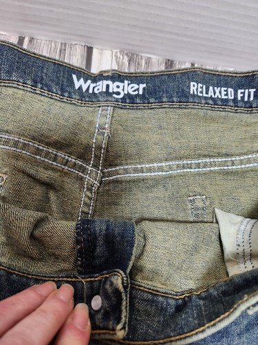 Wrangler Five Star Premium Relaxed Fit Men’s Jeans W42 L30 NWT - Picture 5 of 11