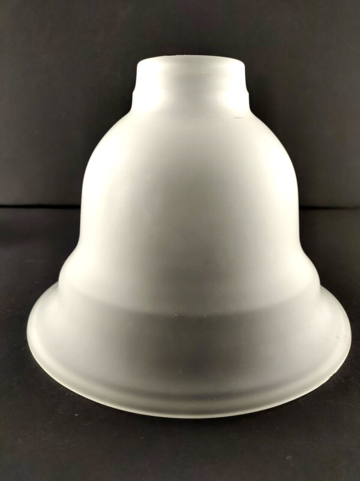 Vanity Replacement Shades Satin Frosted White 2 1/4 Fitter Glass Lot of