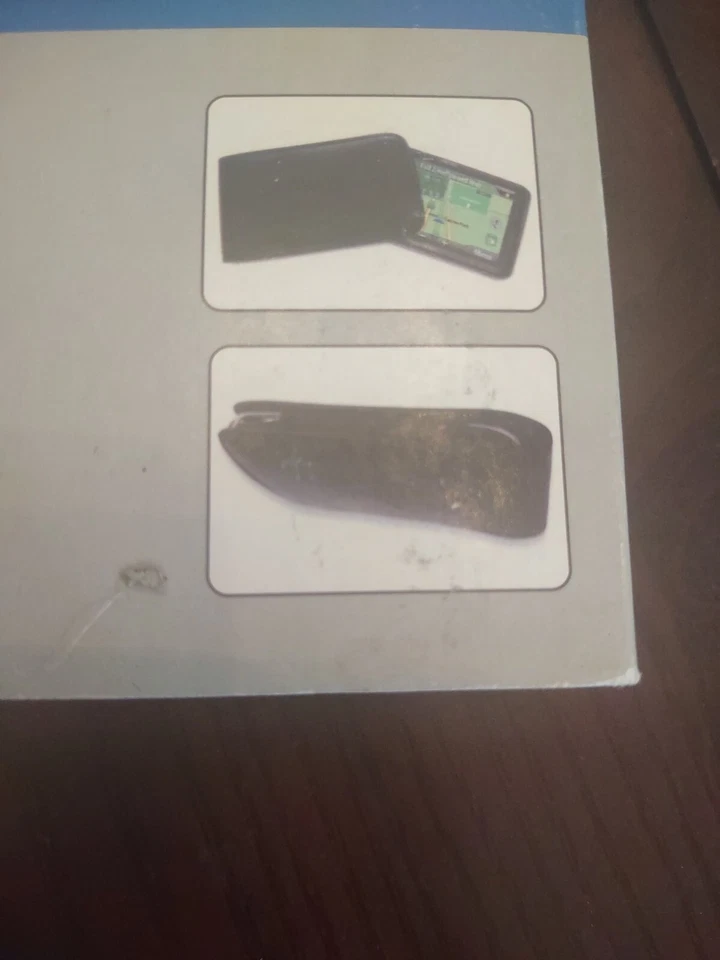 Magellan AN0113SGXXX  Leather Sleeve Case for GPS - 5" - Black - Image 3 of 4